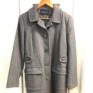 Gray Wool Coat